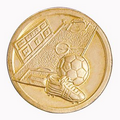 1" Stamped Medallion Insert (General Soccer)